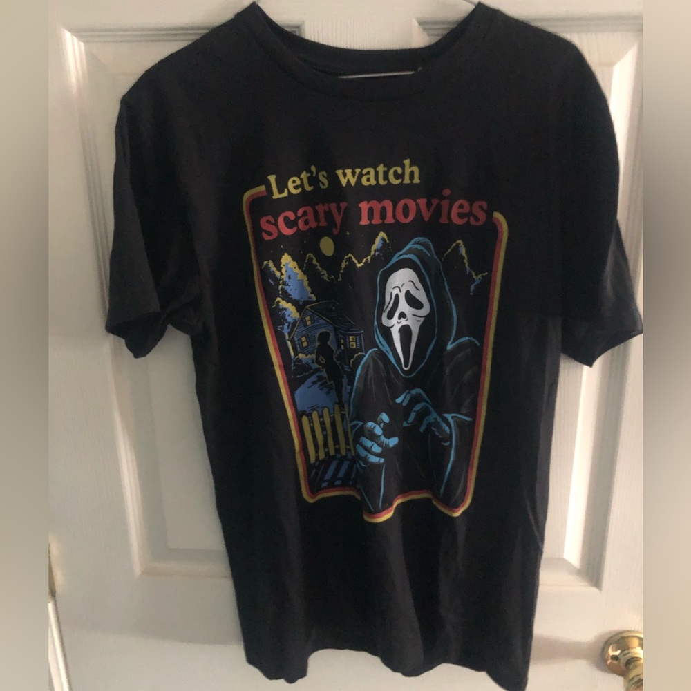Scream Ghostface shirt scary movie Halloween t shirt size medium